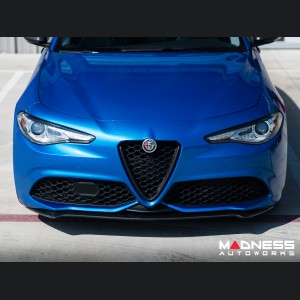 Alfa Romeo Giulia Front Spoiler - Carbon Fiber - Italia Style - Stile Italia - Sport/ Ti/ Veloce - V3